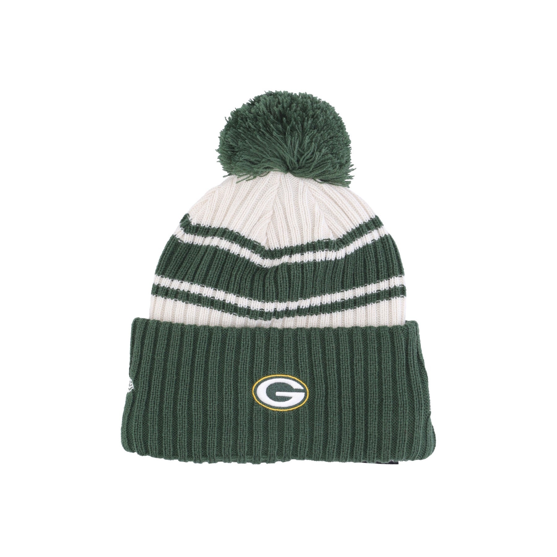 New Era, Cappello Pom Pom Uomo Nfl Sideline Sport Knit Grepac, 