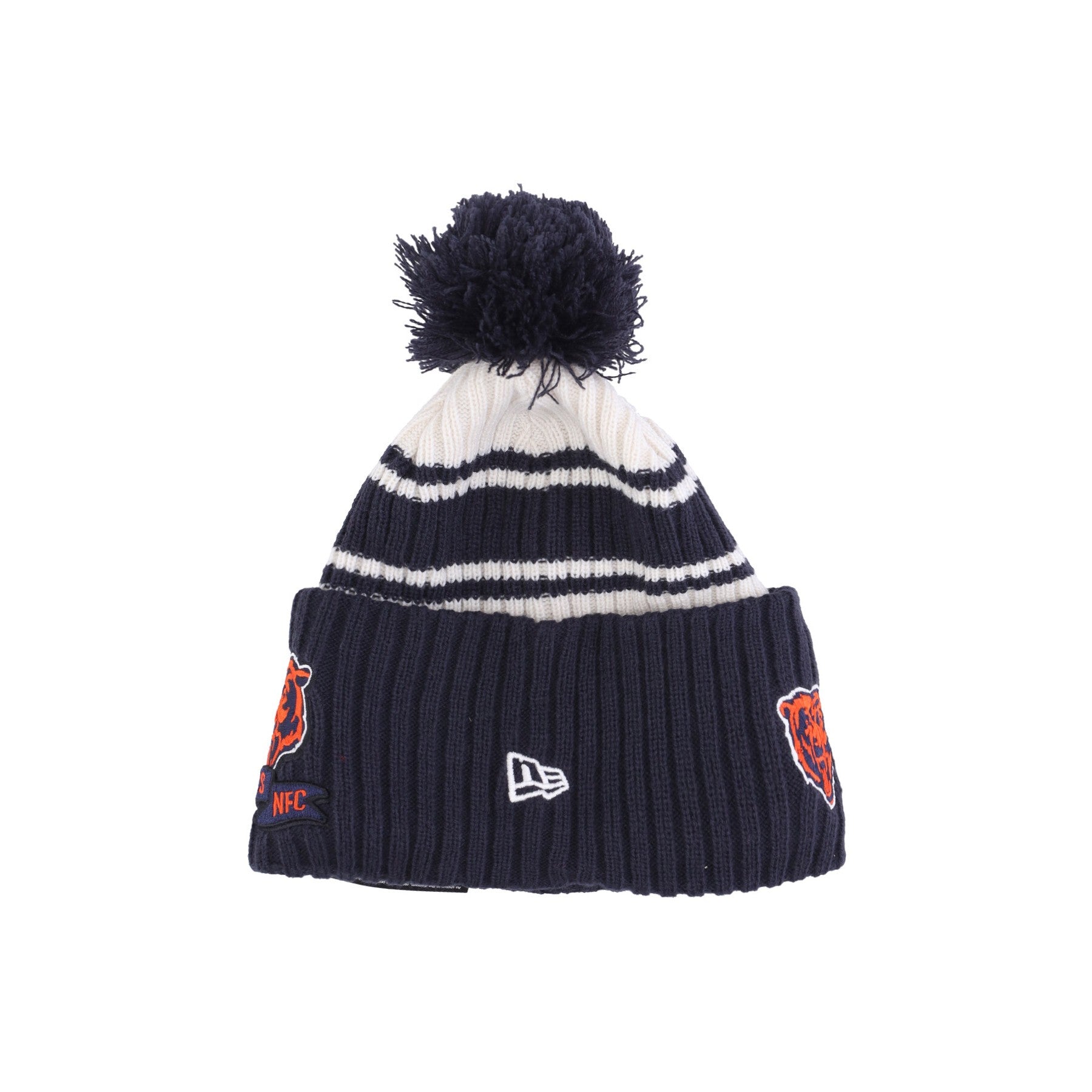 New Era, Cappello Pom Pom Uomo Nfl Sideline Sport Knit Chibea, 