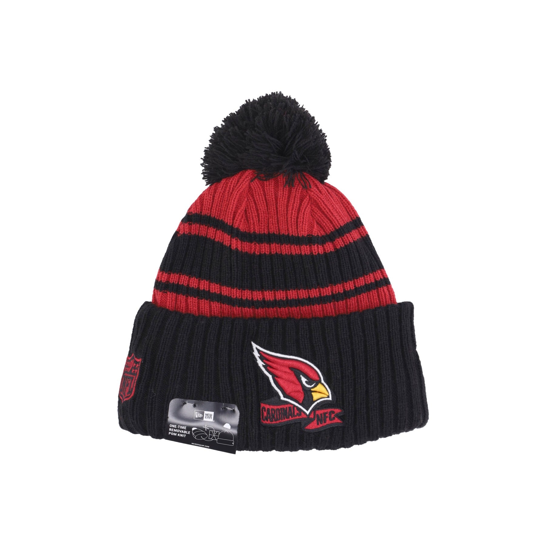 New Era, Cappello Pom Pom Uomo Nfl Sideline Sport Knit Cw Aricar, 