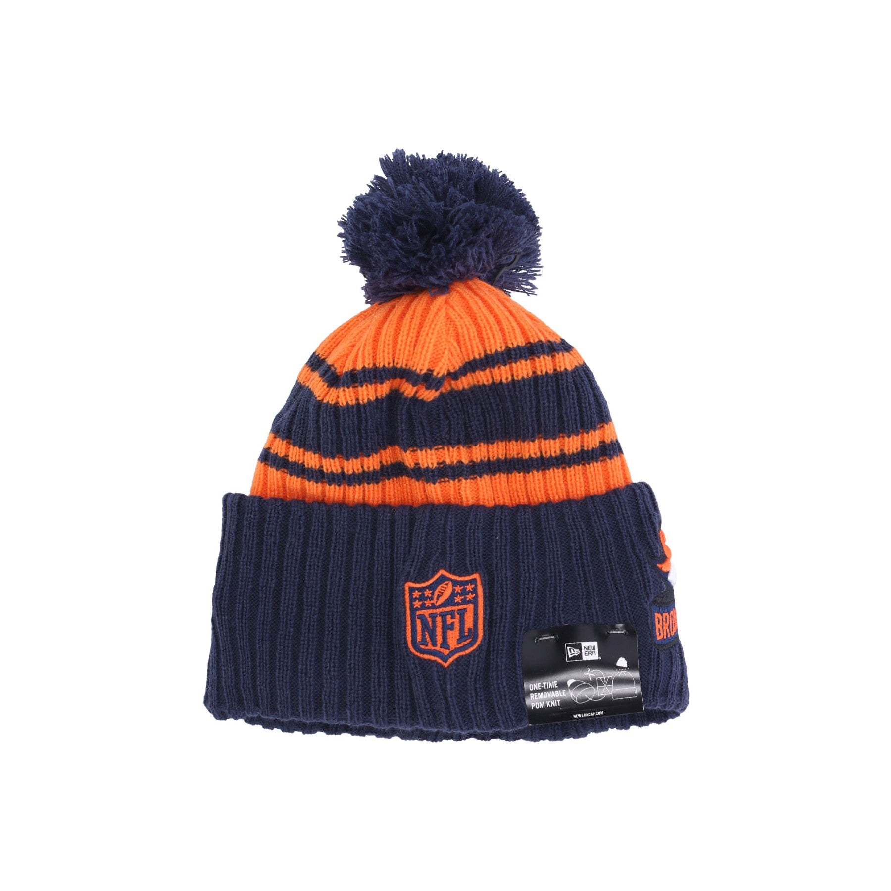 New Era, Cappello Pom Pom Uomo Nfl Sideline Sport Knit Cw Denbro, 