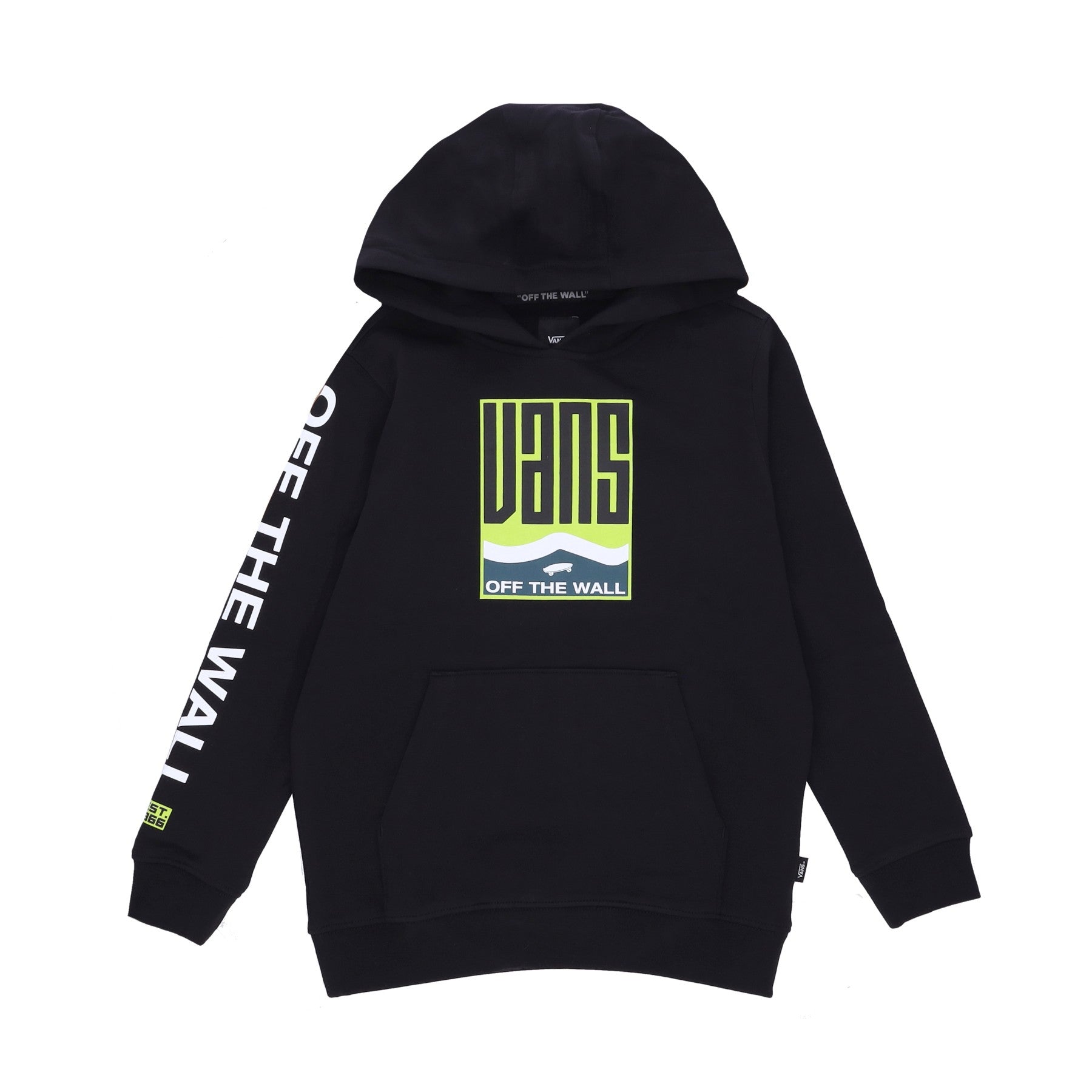 Felpa Cappuccio Ragazzo Maze Hoody Black