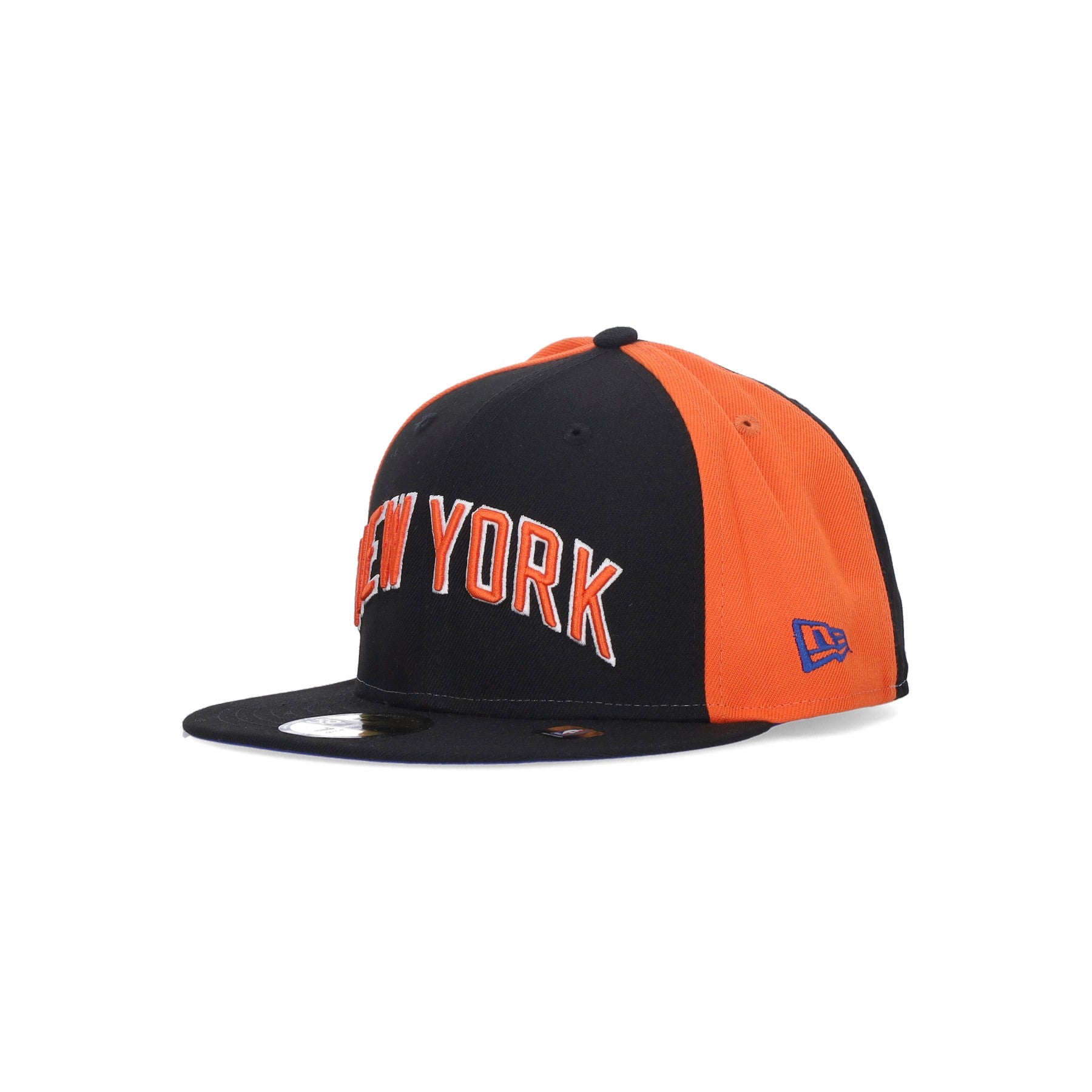 New Era, Cappellino Visiera Piatta Uomo Nba City Night 5950 Neykni, Original Team Colors