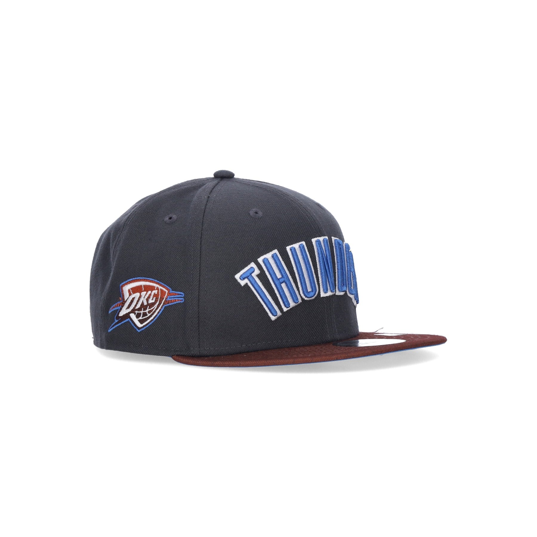 New Era, Cappellino Visiera Piatta Uomo Nba City Night 950 Oklthu, 