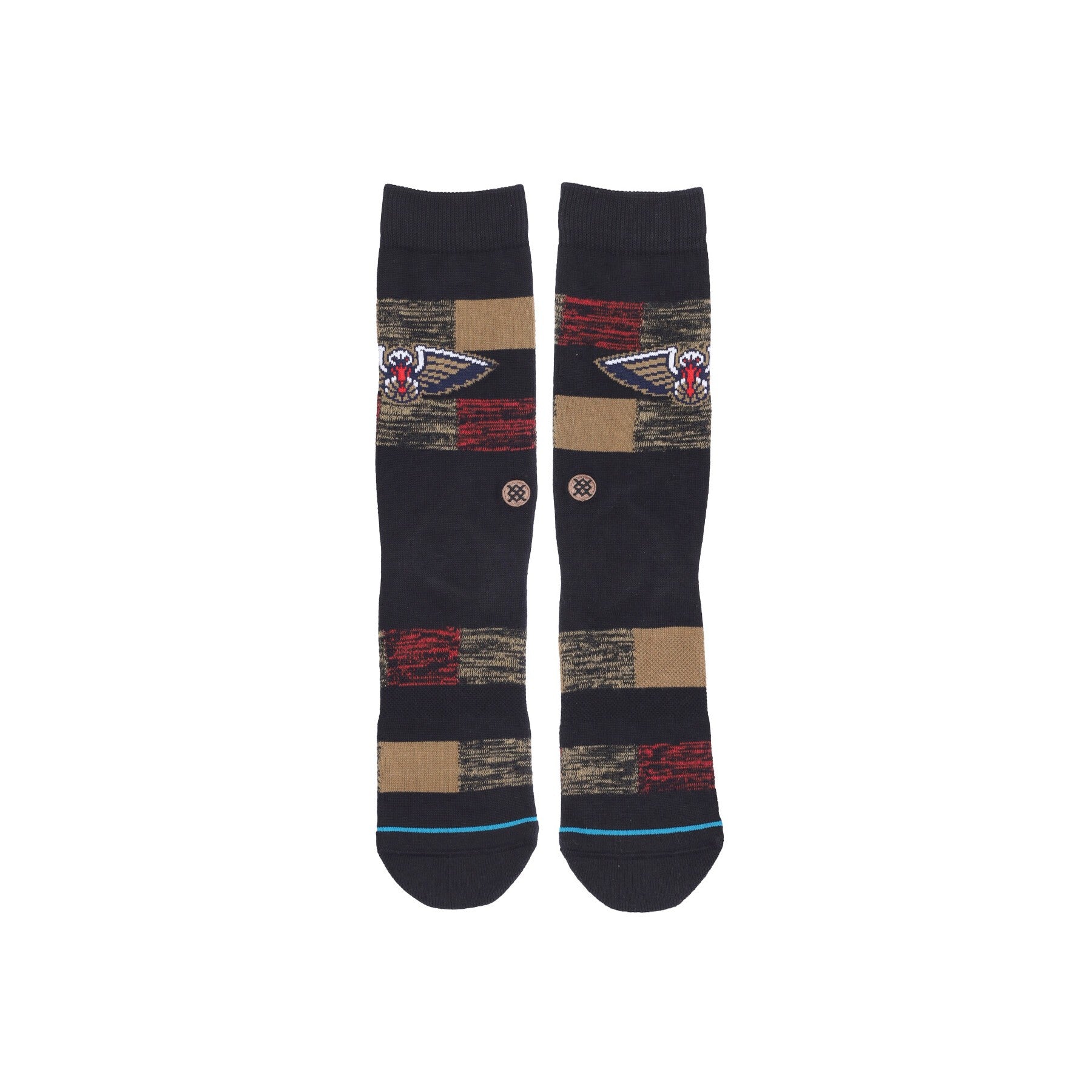 Stance, Calza Media Uomo Pelicans Cryptic, Black