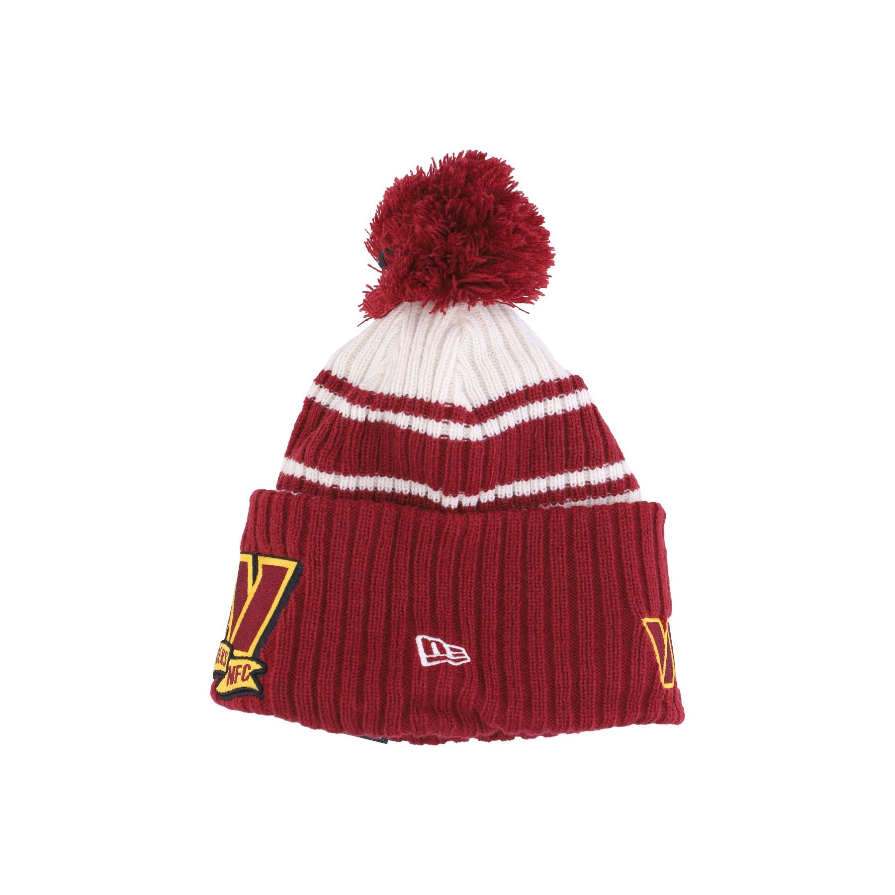 New Era, Cappello Pom Pom Uomo Nfl Sideline Sport Knit Wascom, 