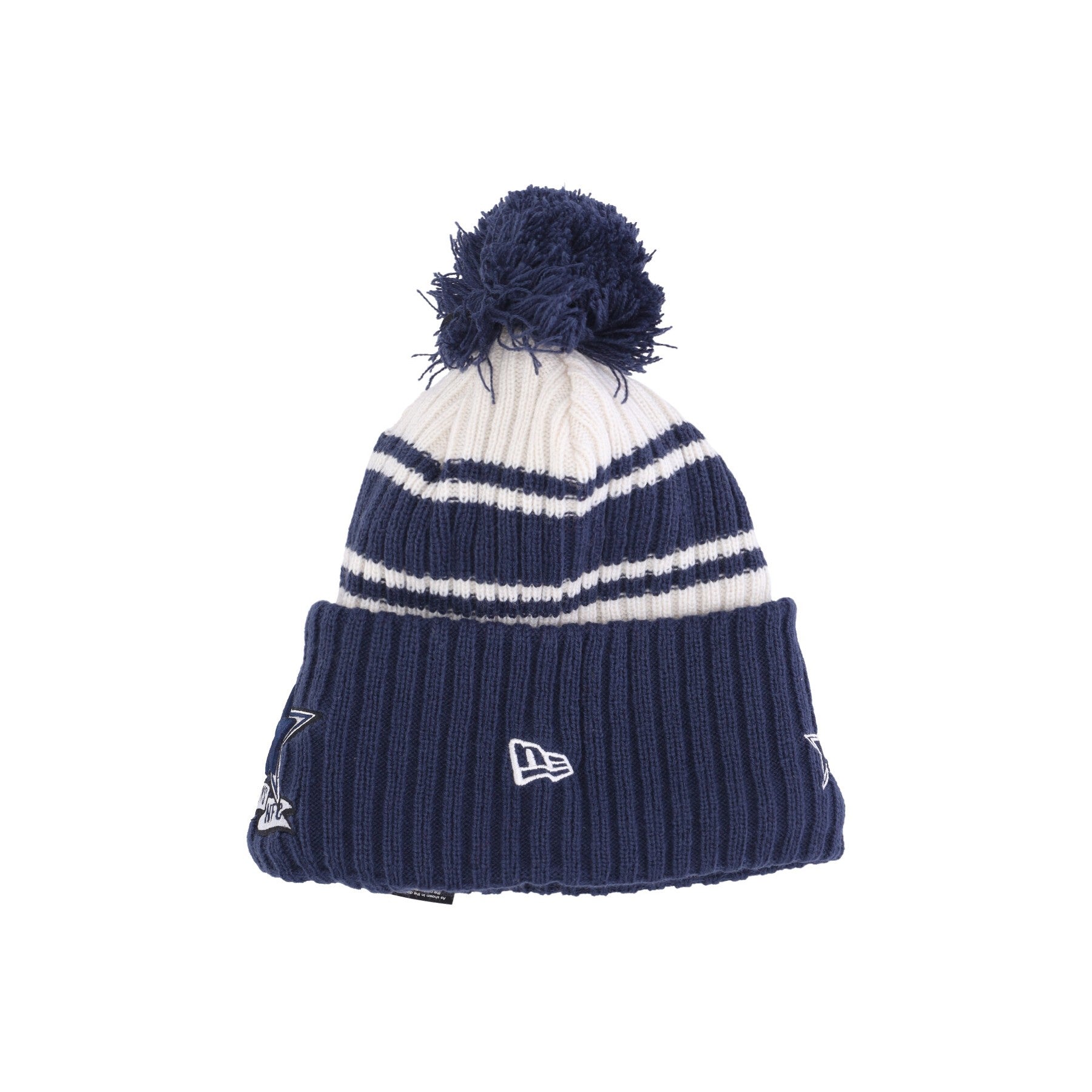 Cappello Pom Pom Uomo Nfl Sideline Sport Knit Dalcow Chrome White/original Team Colors