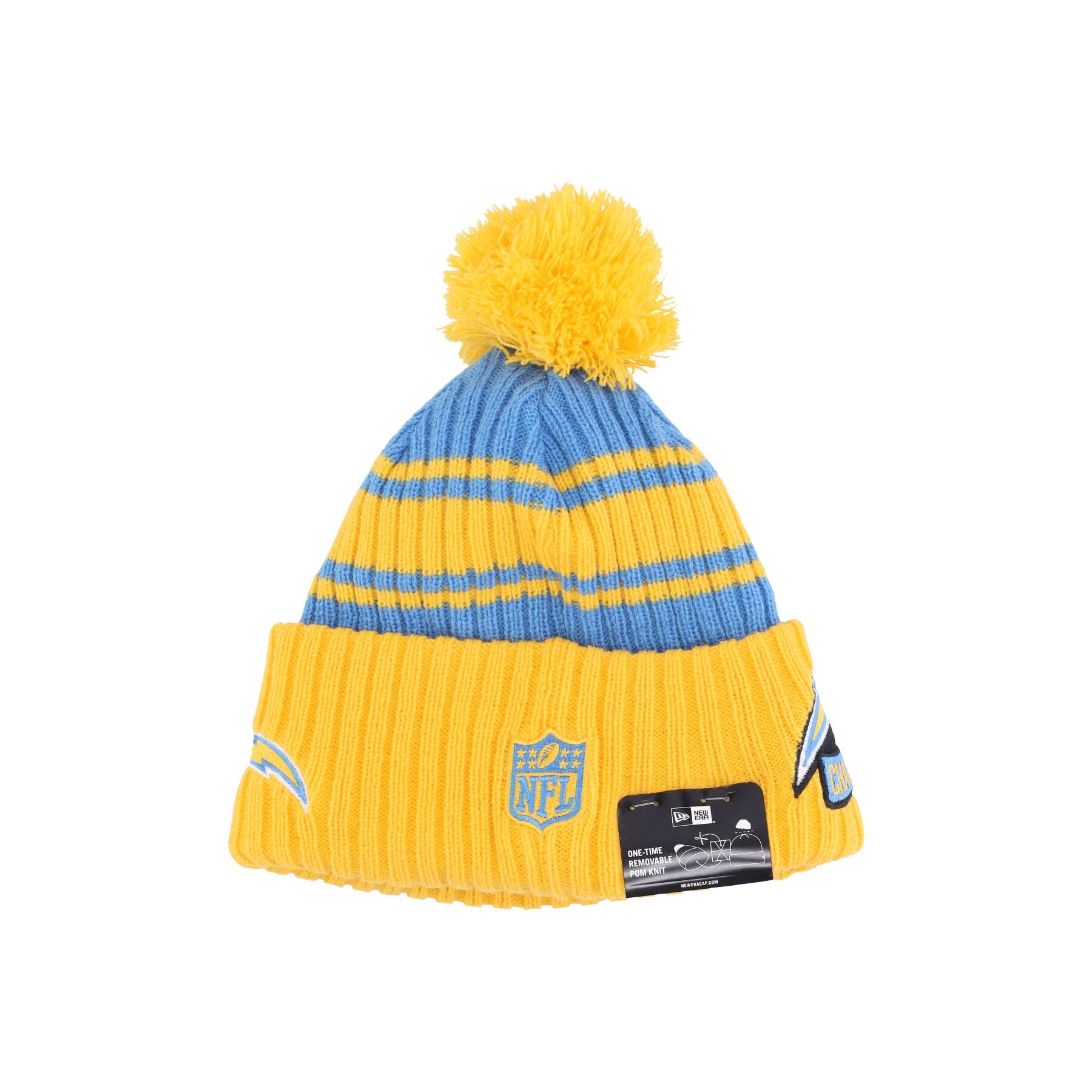 New Era, Cappello Pom Pom Uomo Nfl Sideline Sport Knit Cw Loscha, 