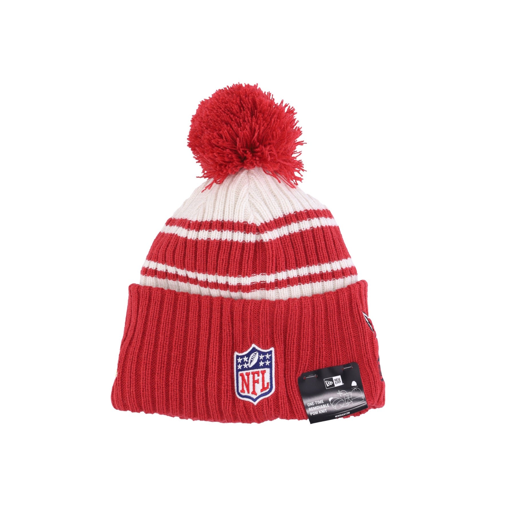 New Era, Cappello Pom Pom Uomo Nfl Sideline Sport Knit Aricar, 