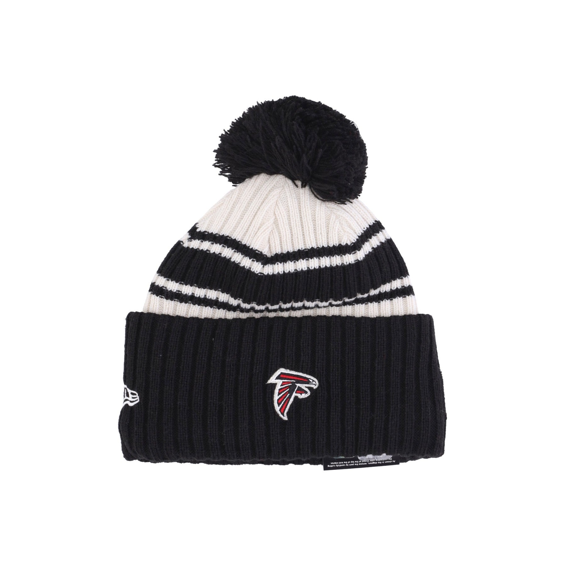 New Era, Cappello Pom Pom Uomo Nfl Sideline Sport Knit Atlfal, 