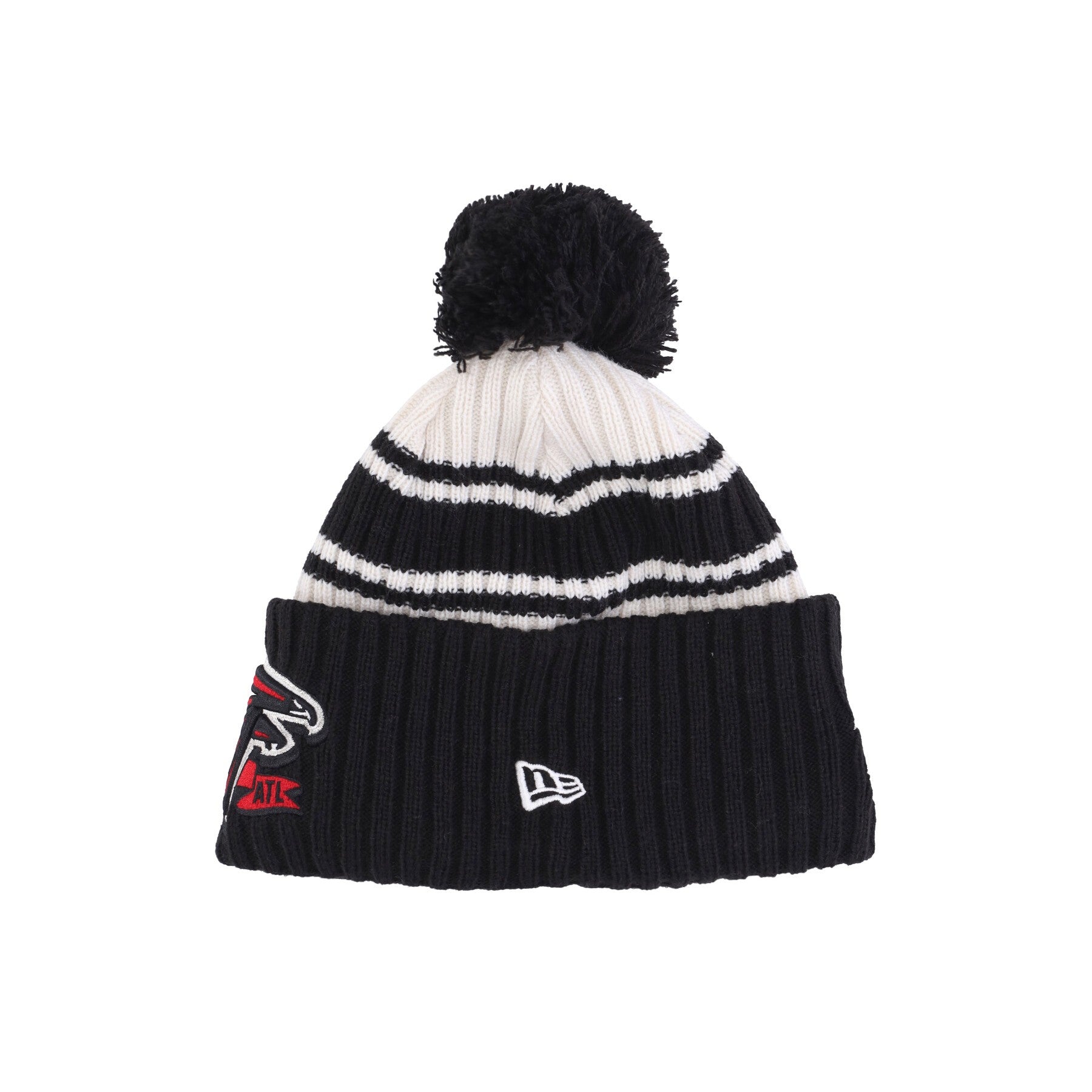 New Era, Cappello Pom Pom Uomo Nfl Sideline Sport Knit Atlfal, 