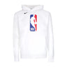 Nike Nba, Felpa Cappuccio Uomo Nba Fleece Po Essential Hoodie Team 31, White