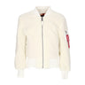 Alpha Industries, Orsetto Uomo Ma-1 Teddy, Off White