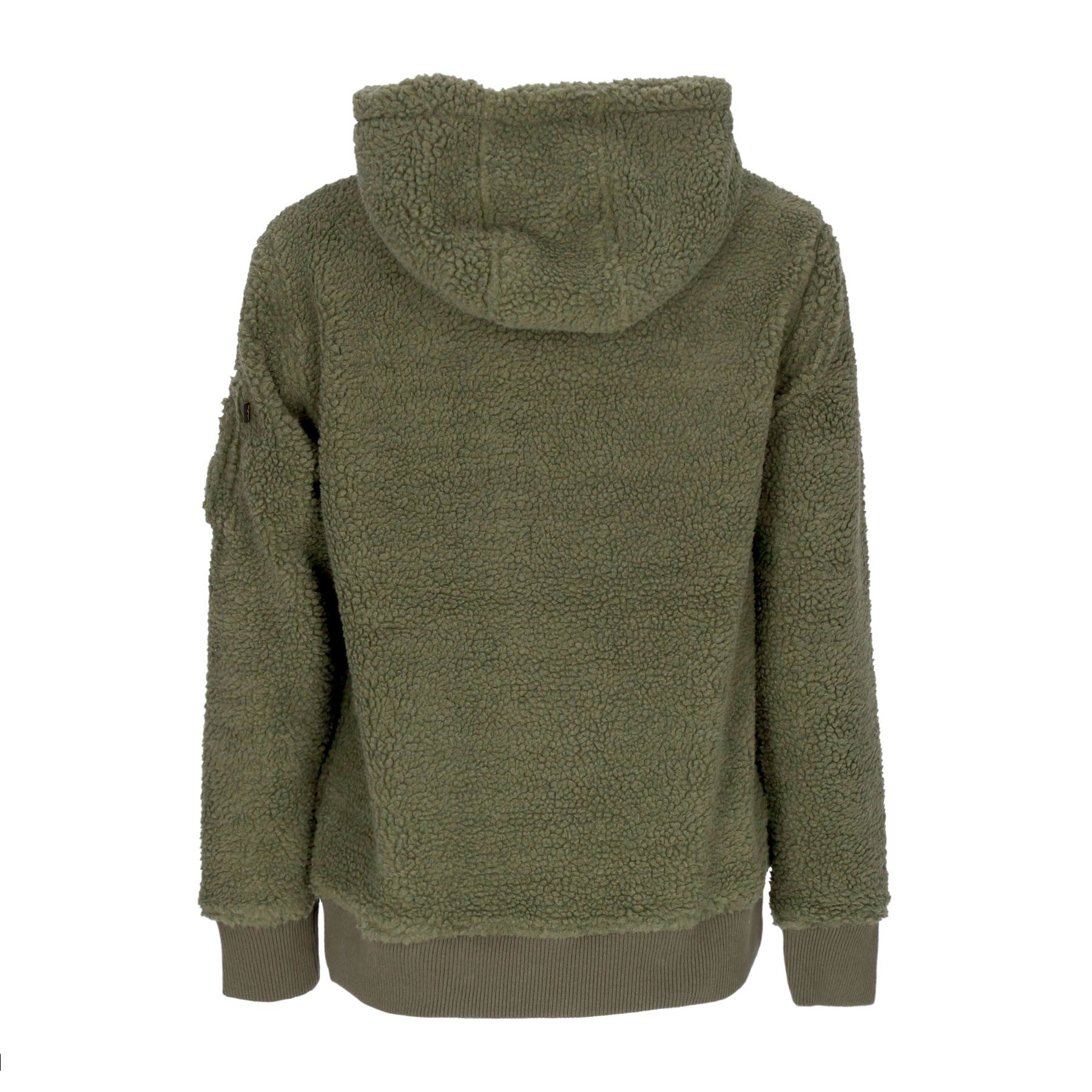 Alpha Industries, Felpa Cappuccio Uomo Teddy Hoodie, 