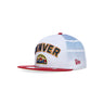 New Era, Cappellino Visiera Piatta Uomo Nba City Night 5950 Dennug, Original Team Colors