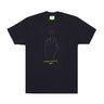 Huf, Maglietta Uomo Connect The Dots Tee, Black