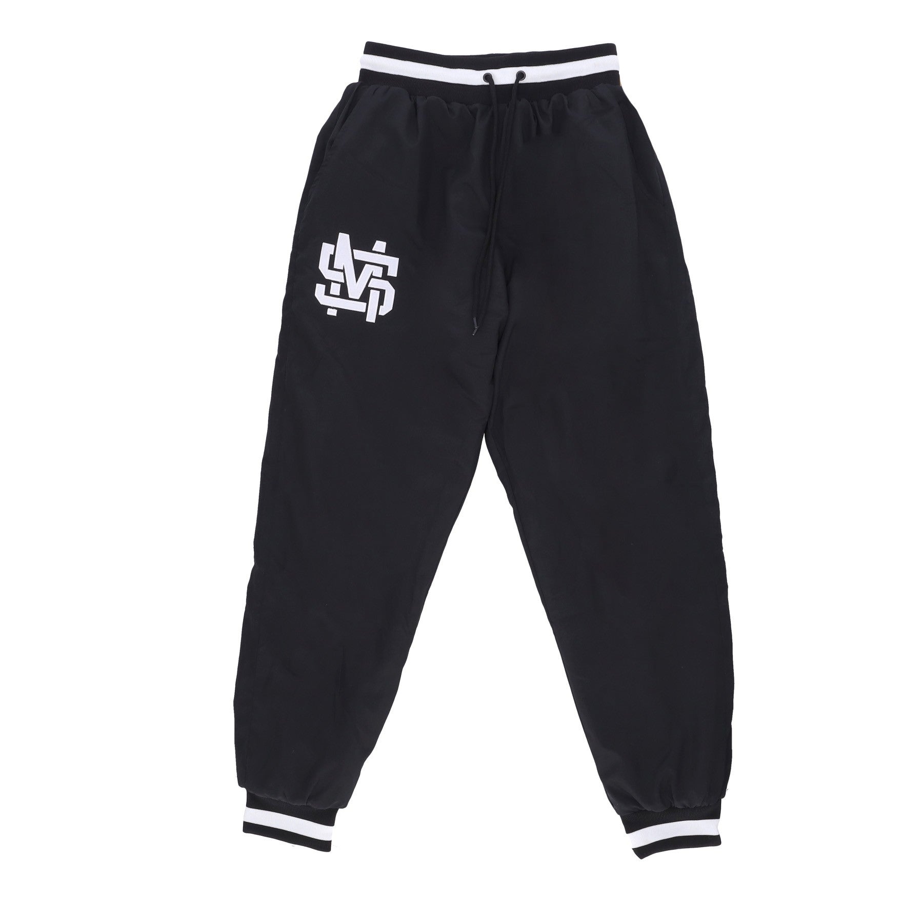 Monogramme de baseball pantalon noir