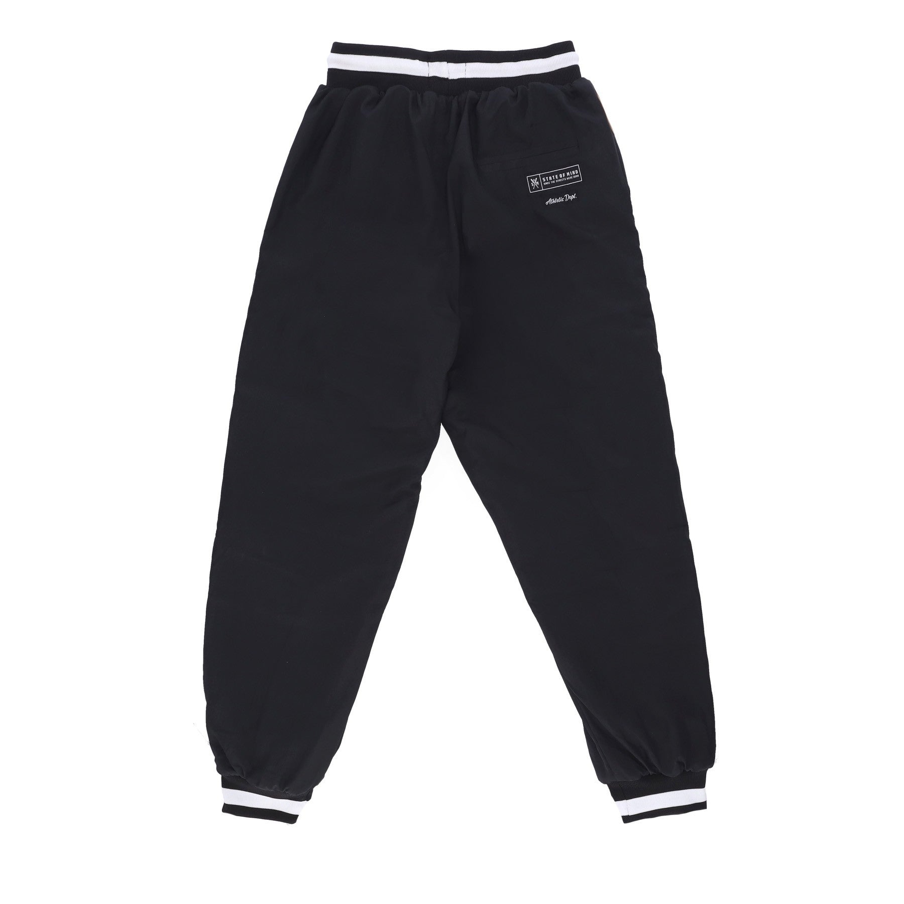 Monogramme de baseball pantalon noir