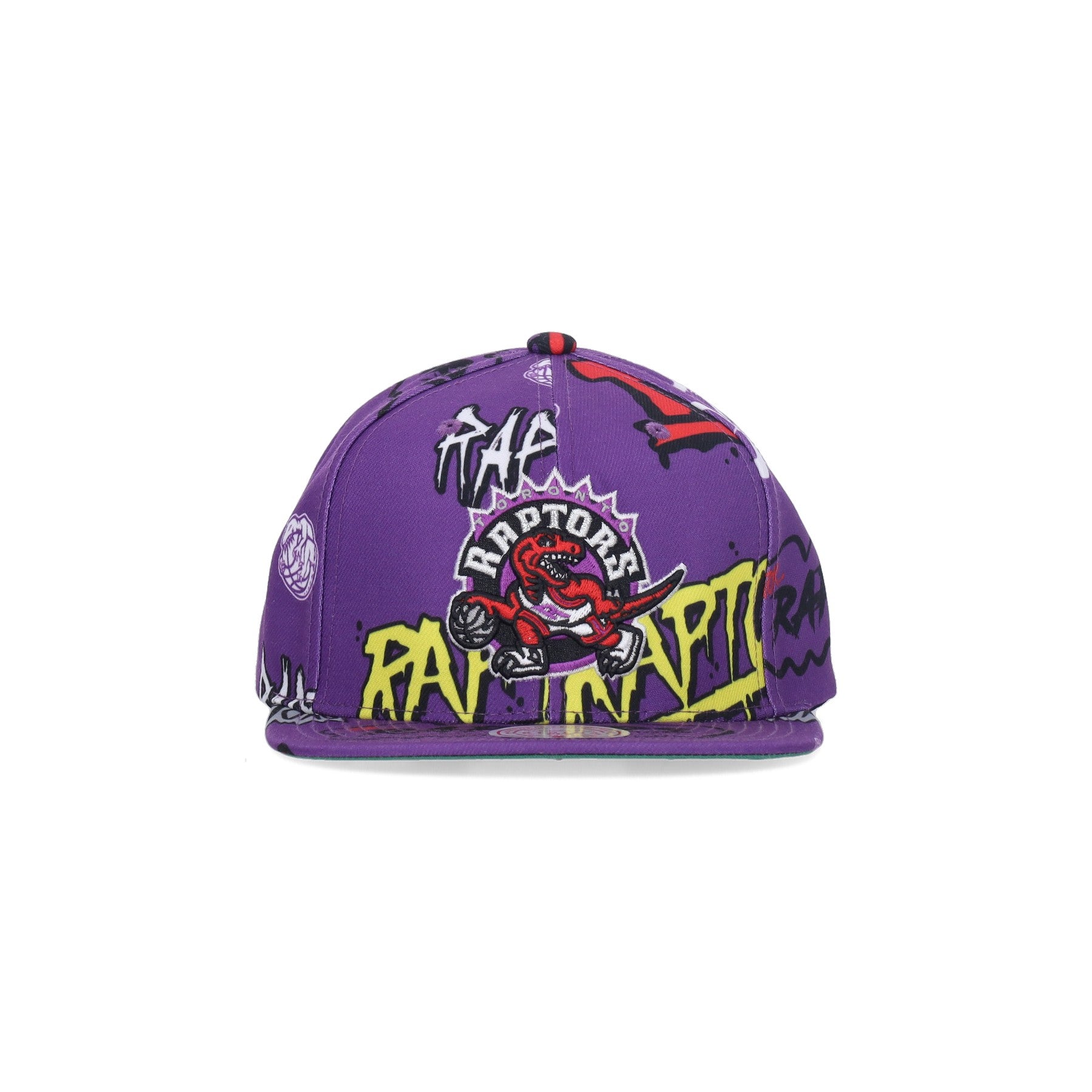 Plazo de visor plano Man NBA Sticker Pack Snapback HWC Torrap Purple