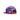 Plazo de visor plano Man NBA Sticker Pack Snapback HWC Torrap Purple