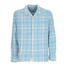 Obey, Camicia Manica Lunga Uomo Wilson Woven L/s, Artic Blue Multi