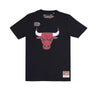 Mitchell & Ness, Maglietta Uomo Nba Team Logo Tee Hardwood Classics Chibul, Black