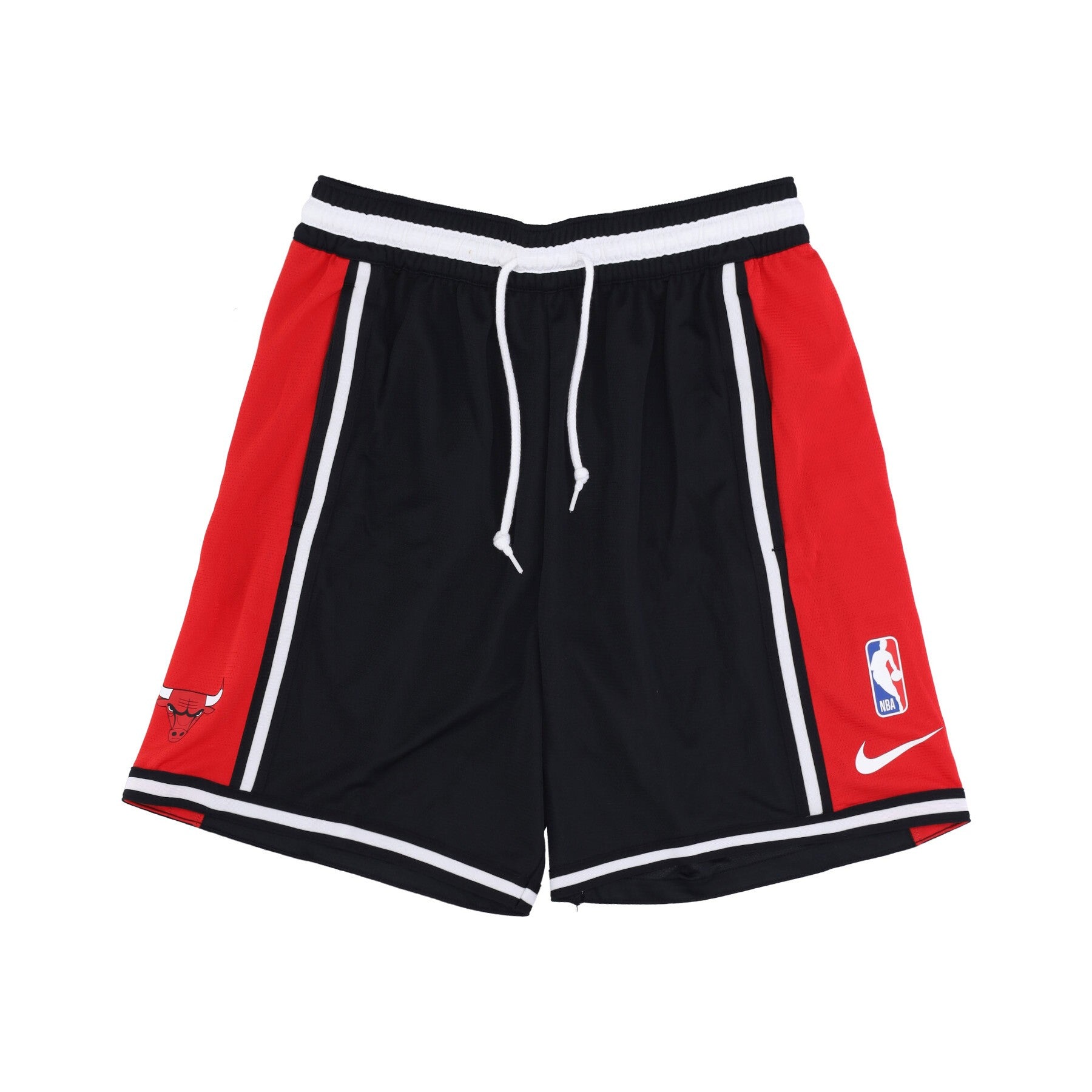 Nike Nba, Pantaloncino Tipo Basket Uomo Nba Dri-fit Pregnant Short Chibul, Black/university Red/white/white