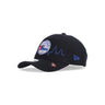 New Era, Cappellino Visiera Curva Uomo Nba Tip Off 920 Phi76e, Black/original Team Colors