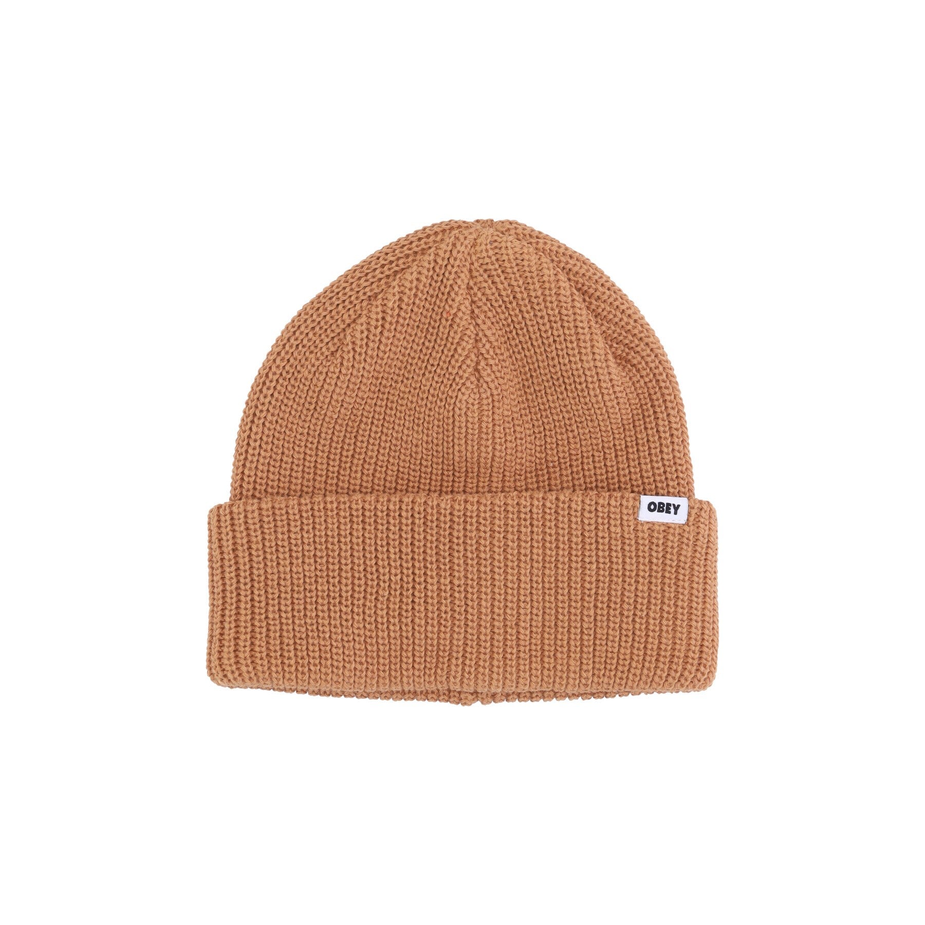 Obey, Cappello Uomo Bold Organic Beanie, Brown Sugar