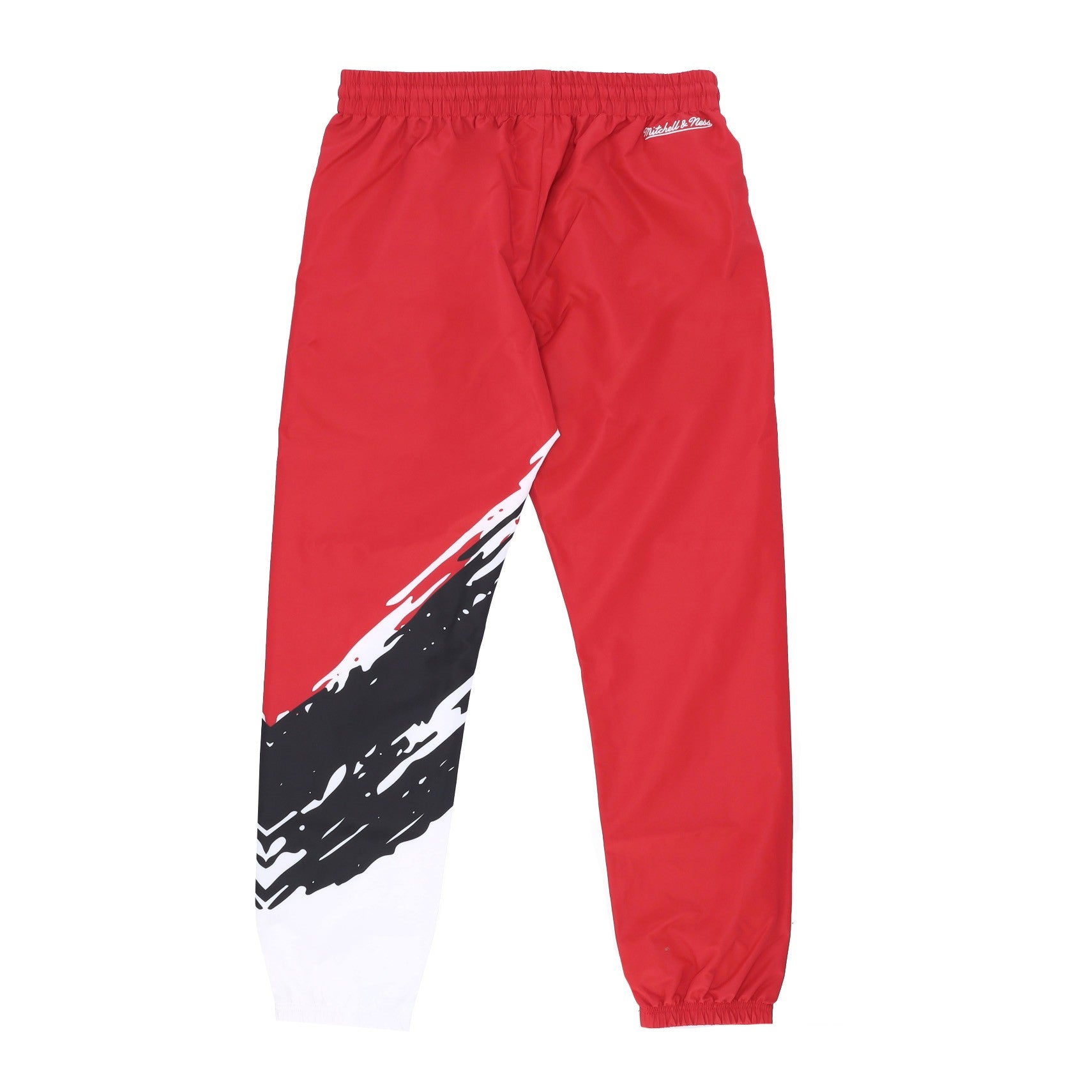 Mitchell & Ness, Pantalone Tuta Uomo Nba Paintbrush Warm Up Pant Hardwood Classics  Chibul, Multi/white