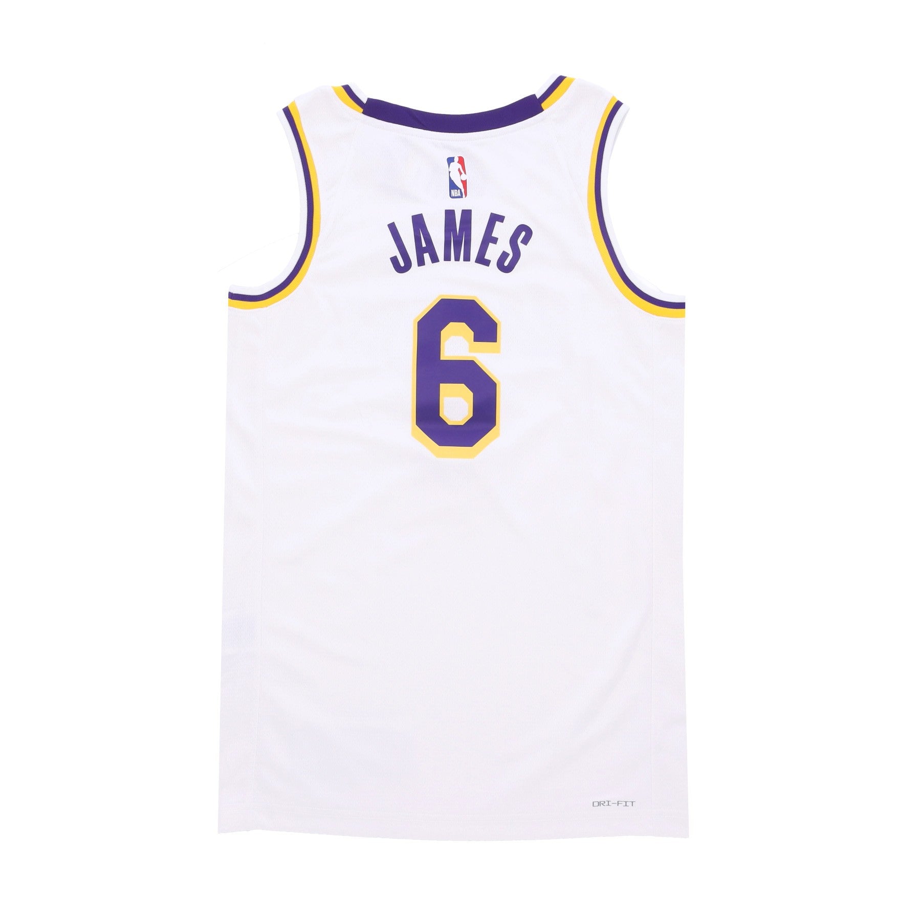 Nike Nba, Canotta Basket Uomo Nba Dri Fit Swingman Jersey No 6 Lebron James Loslak, 