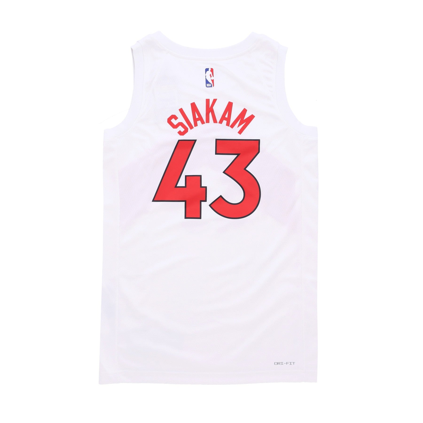 Nike Nba, Canotta Basket Uomo Nba Dri Fit Swingman Jersey No 43 Pascal Siakam Torrap, 