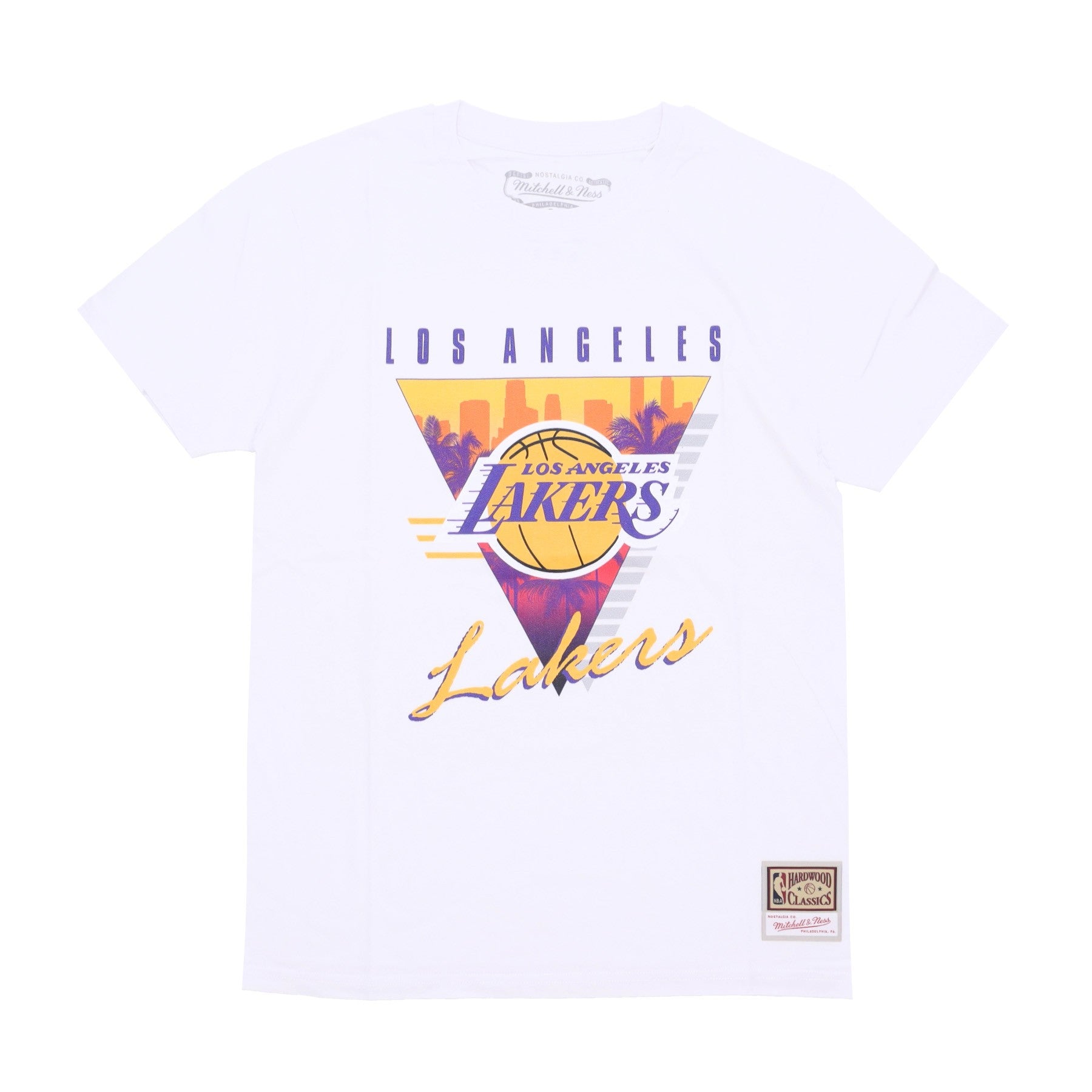 Mitchell & Ness, Maglietta Uomo Nba Final Seconds Tee Hardwood Classics  Loslak, White