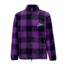 The Hundreds, Felpa Collo Alto Uomo Buffalo Mock Neck Pullover, Purple