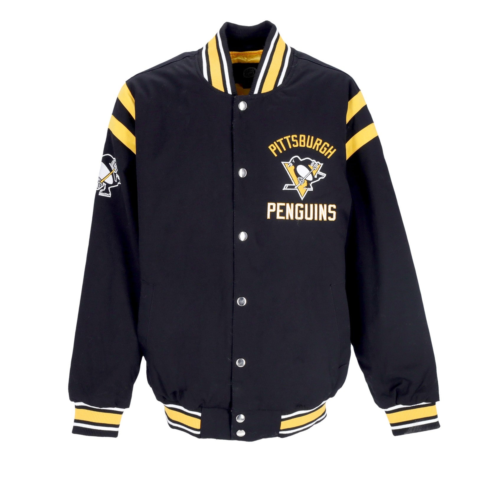 G-iii, Giubbotto Bomber Uomo Nhl Tailback Varsity Jacket Pitpen, Original Team Colors