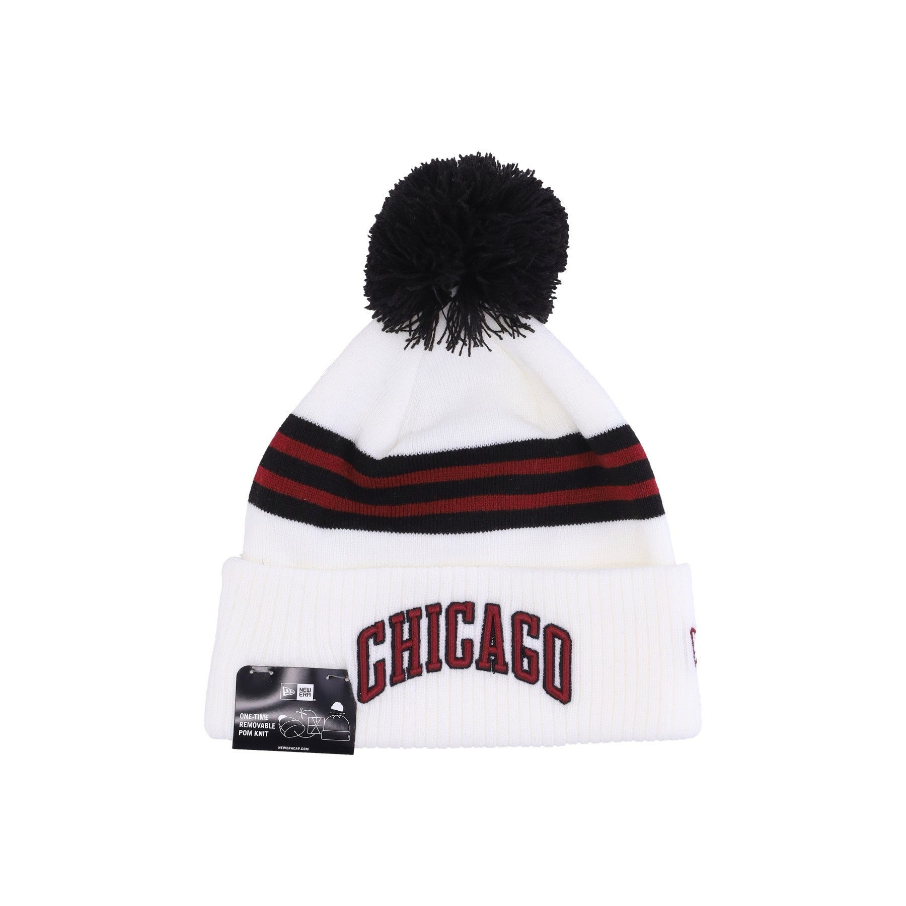 Cappello Pom Pom Uomo Nba City Night Knit Chibul Original Team Colors