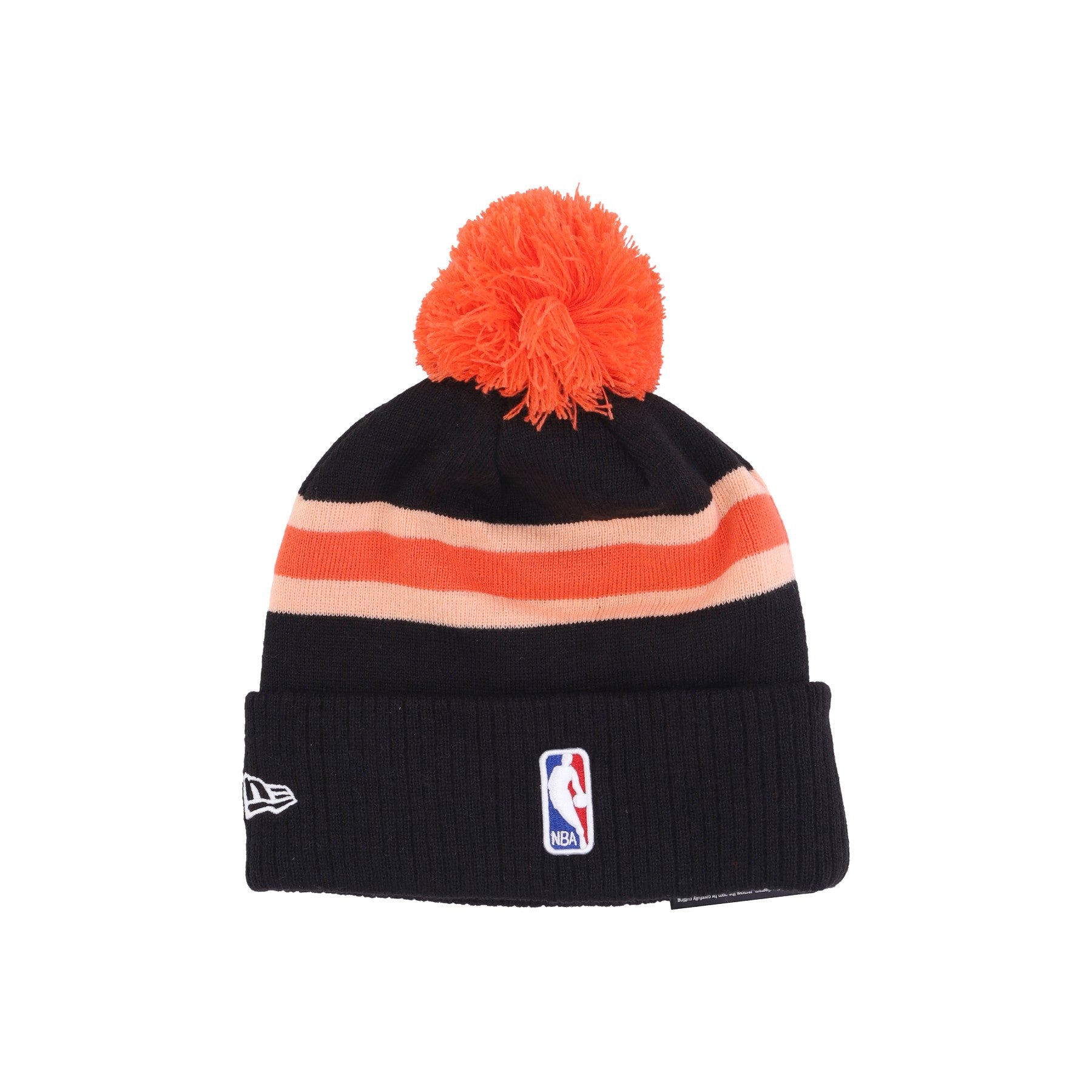 Cappello Pom Pom Uomo Nba City Night Knit Atlhaw Original Team Colors