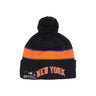 New Era, Cappello Pom Pom Uomo Nba City Night Knit Neykni, Original Team Colors