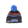 New Era, Cappello Pom Pom Uomo Nba City Night Knit Oklthu, Original Team Colors