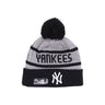 New Era, Cappello Uomo Mlb Jake Cuff Beanie Neyyan, Heather Grey