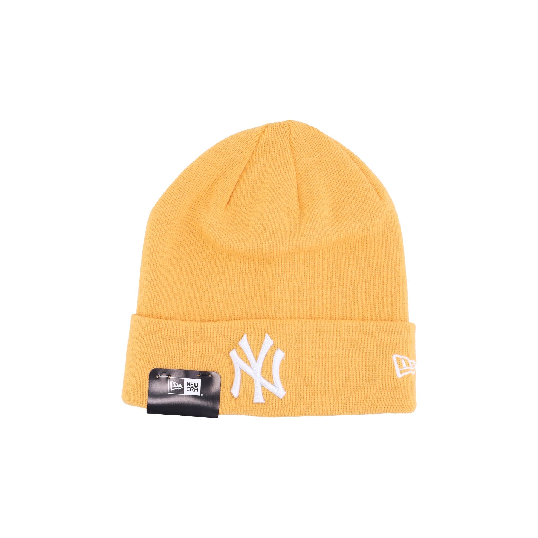 New Era, Cappello Uomo Mlb League Essential Cuff Beanie Neyyan, Yellow