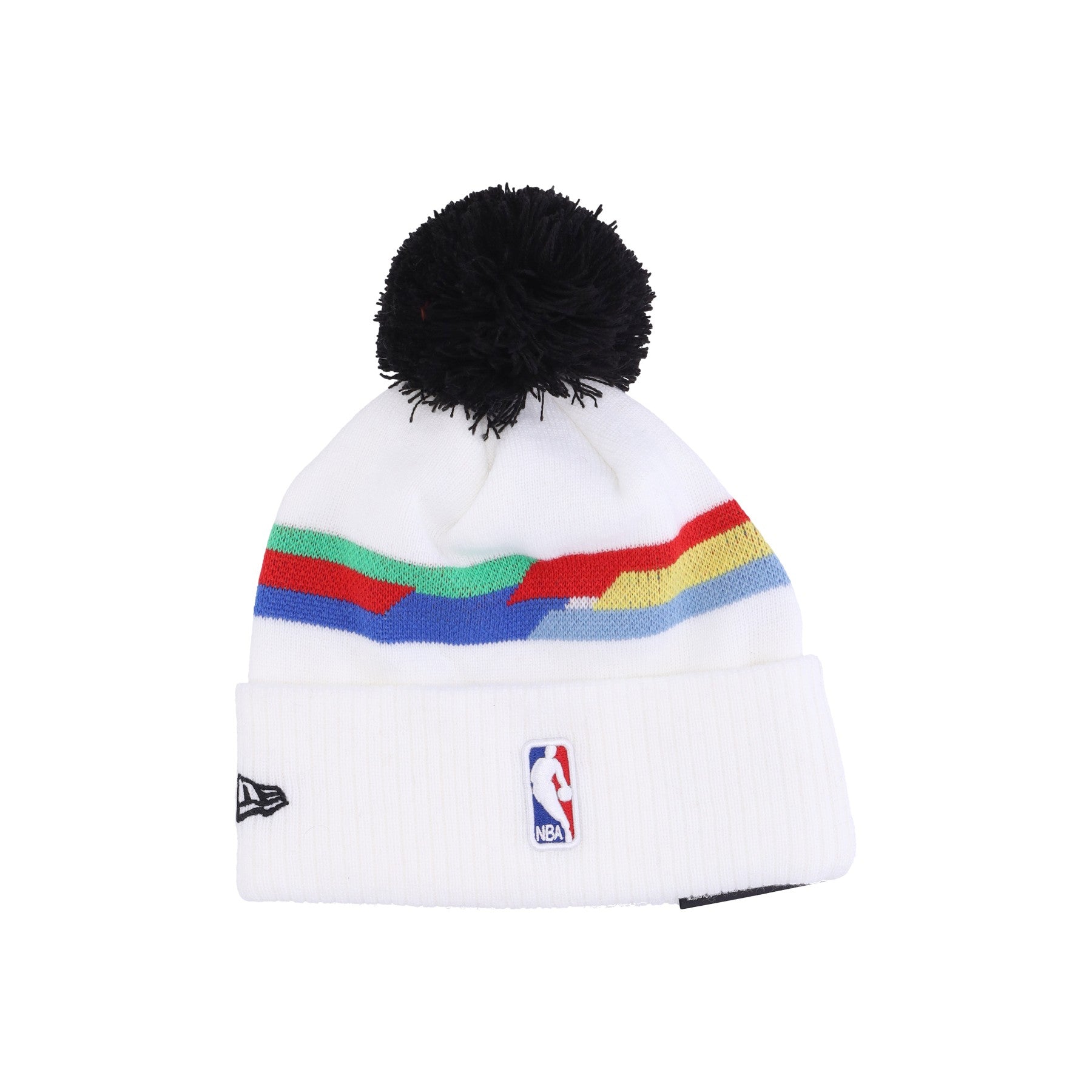 New Era, Cappello Pom Pom Uomo Nba City Night Knit Mintim, 