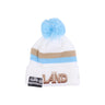 New Era, Cappello Pom Pom Uomo Nba City Night Knit Clecav, Original Team Colors