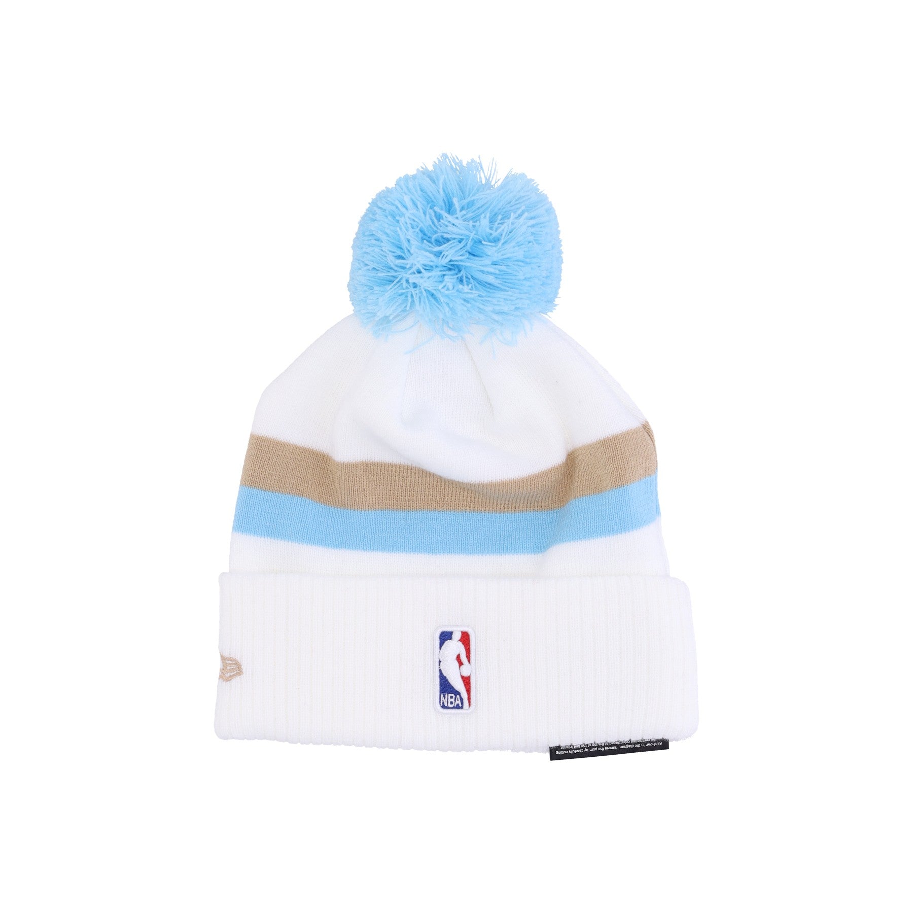 New Era, Cappello Pom Pom Uomo Nba City Night Knit Clecav, 