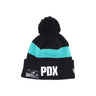 New Era, Cappello Pom Pom Uomo Nba City Night Knit Porbla, Original Team Colors