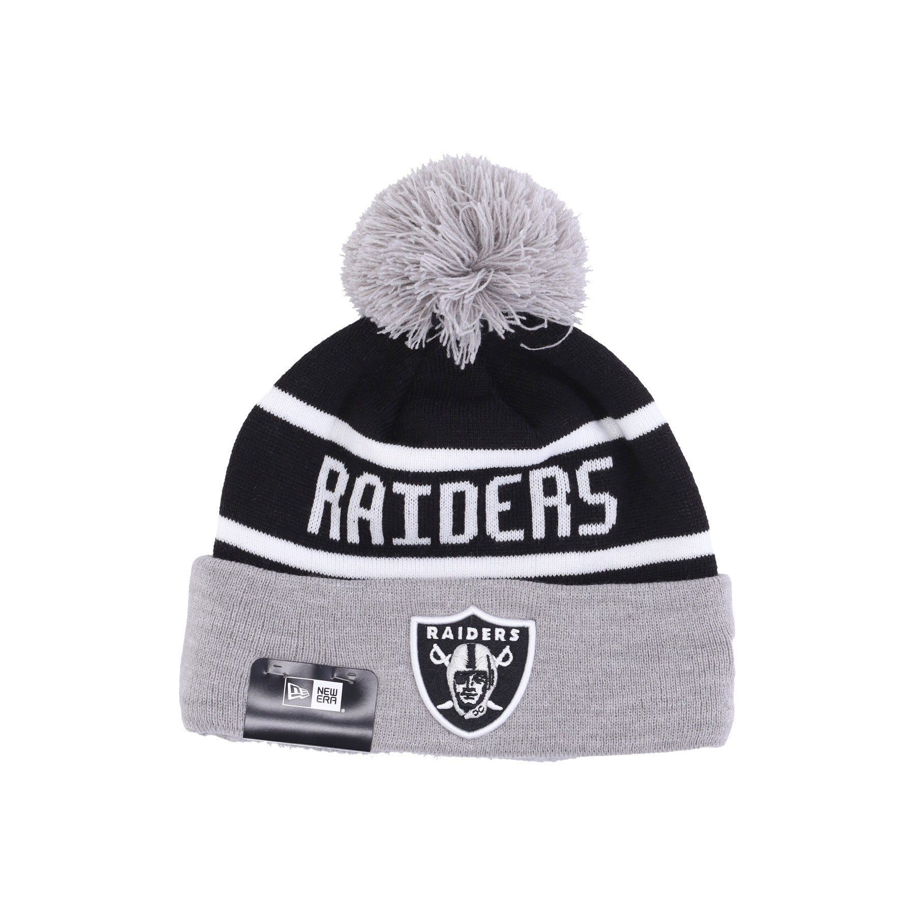 New Era, Cappello Uomo Nfl Jake Cuff Beanie Lasrai, Black