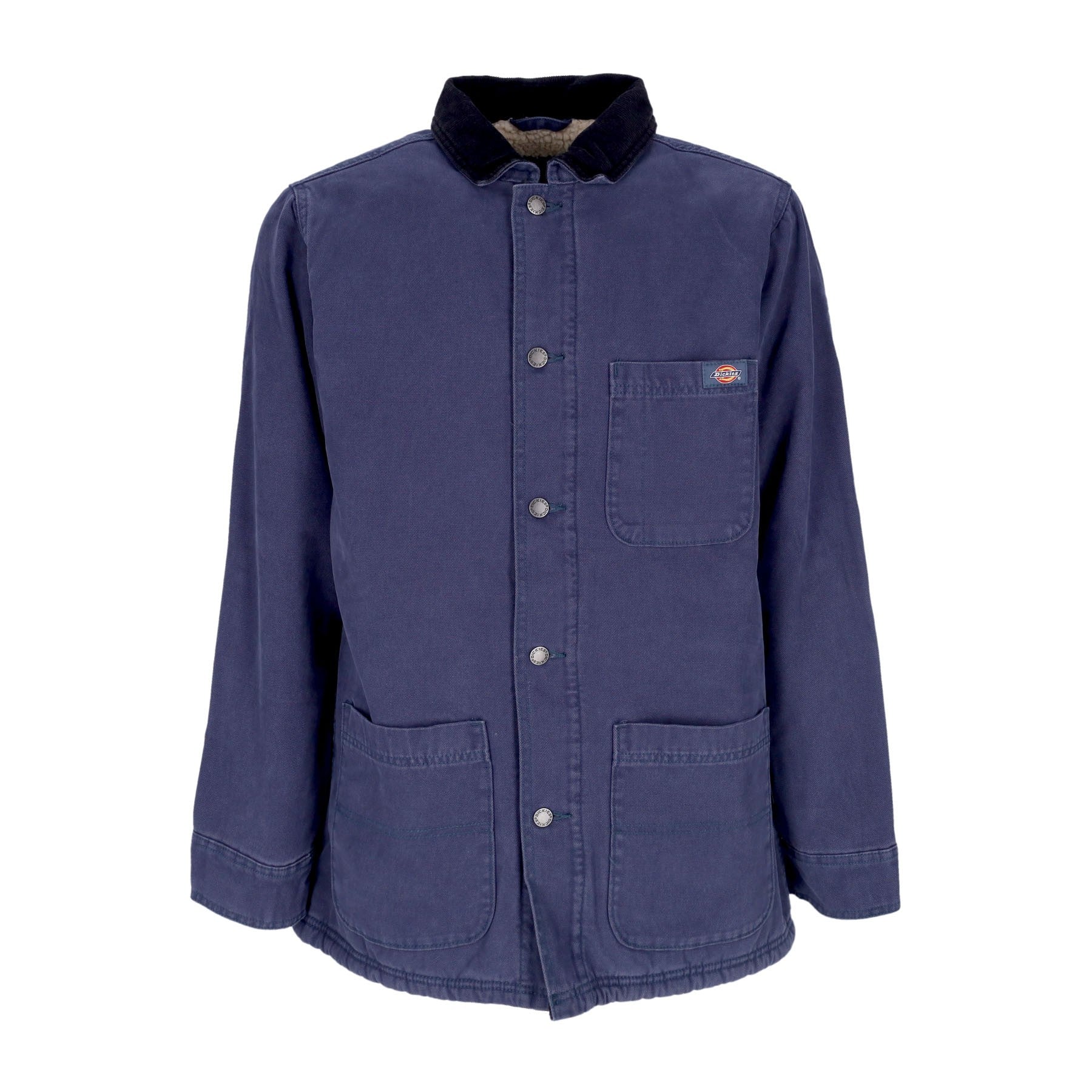 Dickies, Giacca Workwear Uomo Duck Canvas Chore Coat, Stone Washed Navy