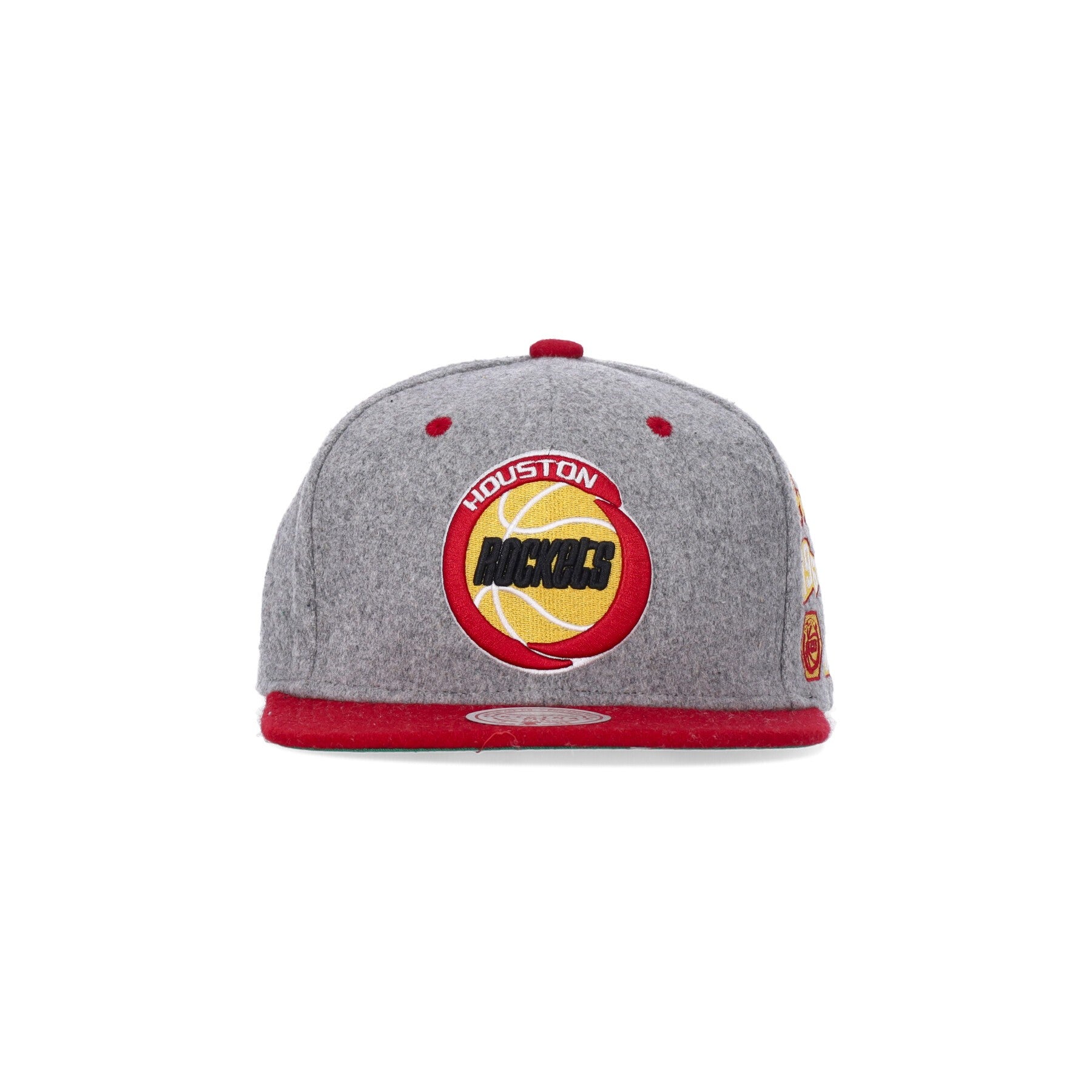 Mitchell & Ness, Cappellino Visiera Piatta Uomo Nba Melton Patch Snapback Hardwood Classics Houroc, 