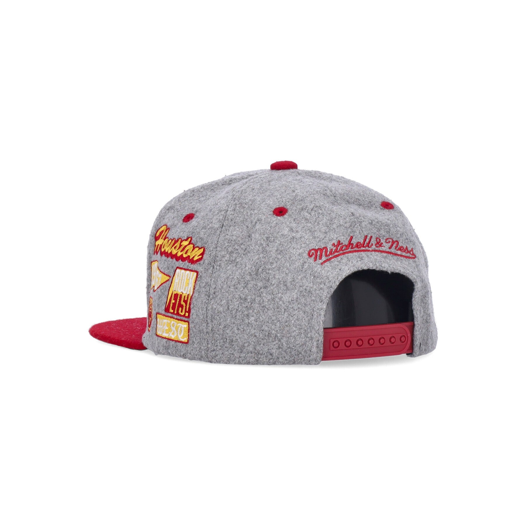 Mitchell & Ness, Cappellino Visiera Piatta Uomo Nba Melton Patch Snapback Hardwood Classics Houroc, 