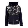 Propaganda, Felpa Cappuccio Zip Uomo Ribs Zip Hoodie, Black