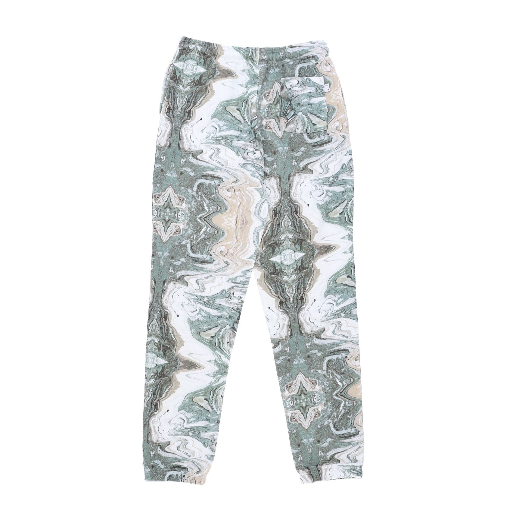 Huf, Pantalone Tuta Felpato Donna Swirl Fleece Pant, 